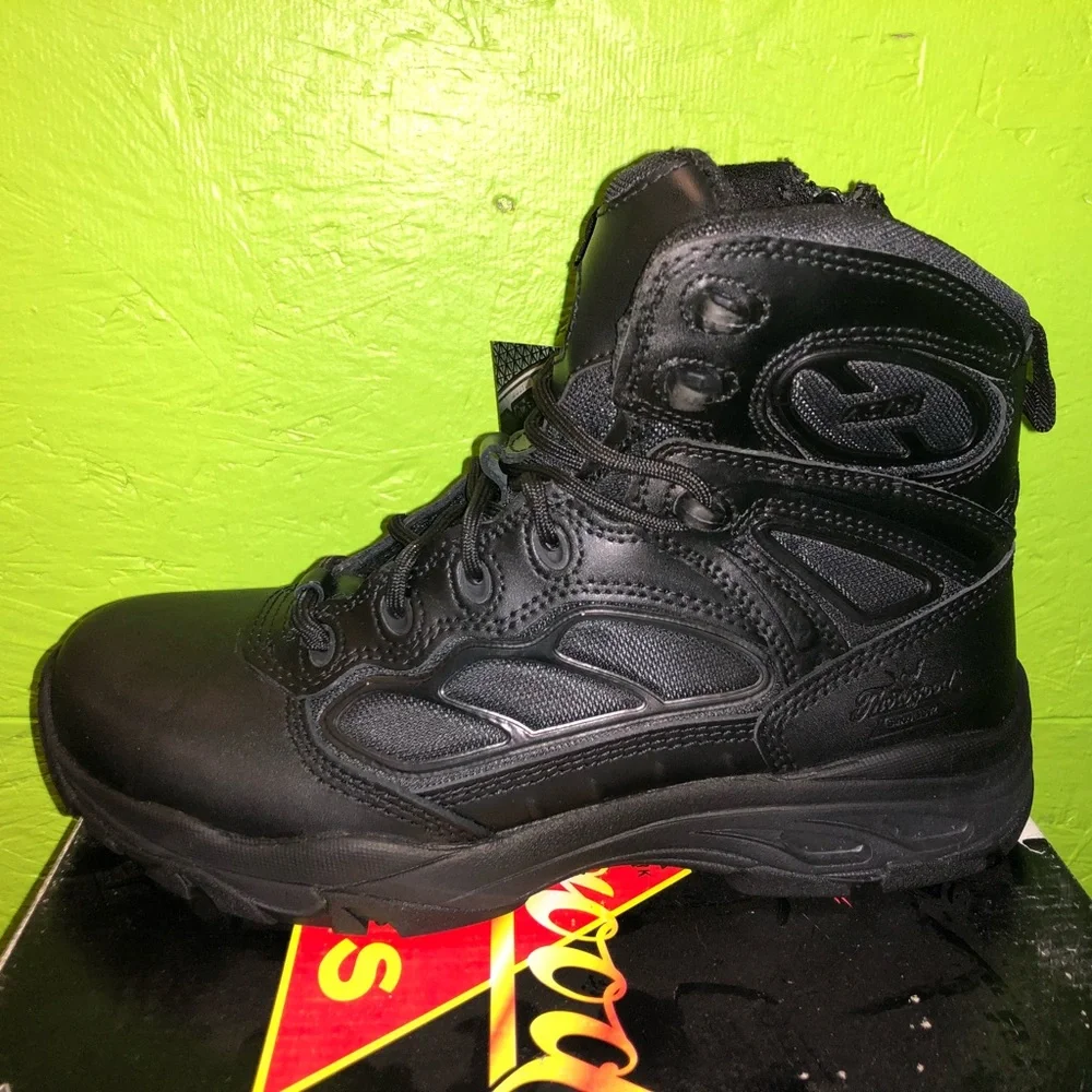 Thorogood A.S.R. Tactical 6” Leather Nylon Side Zip Mens Several Sizes